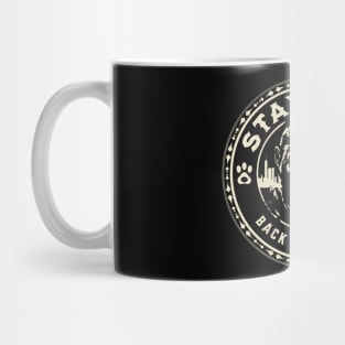 Stay wild, back to the city. Urban skater. Mug